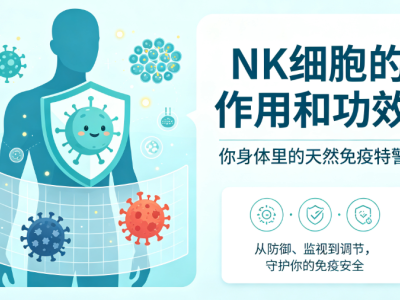 NK细胞的作用和功效：你身体里的 “天然免疫特警”