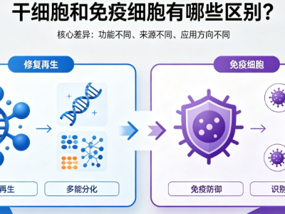 干细胞和免疫细胞有哪些区别?